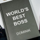 World´s best boss - Zápisník A5 s potiskem