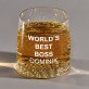 World`s best boss - Sklenice na whisky