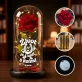 Věčná Růže Pod Skleněnou Kopulí Pro Milovnici Koní Dárek Pro Ženu: Život Je Lepší S Koňmi