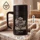 Termohrnek S Uchem 400 Ml Pro Šéfkuchaře Dárek Pro Muže: Šéfkuchař Bez Kompromisů