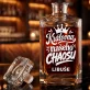 Personalizovaná Karafa Na Whisky Pro Maminku Dárek Ke Dni Matek Pro Ženu: Královna Našeho Chaosu