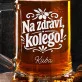 Půllitr Na Pivo Ke Dni Chlapců V Práci Dárek Pro Přítele Muže: Středomořská Pivní Půllitr Na Pivo Ke Dni Chlapců V Práci Dárek Pro Přítele Muže: Středomořská Pivní