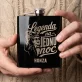 Placatka S Gravírováním Na Rozlučku Se Svobodou Pro Ženicha Dárek Pro Muže: Legenda Na Jednu Noc Placatka S Gravírováním Na Rozlučku Se Svobodou Pro Ženicha Dárek Pro Muže: Legenda Na Jednu Noc