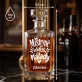 Personalizovaná Karafa Na Whisky Pro Kamarádku Dárek Pro Ženu: Mistryně Dobré Nálady