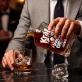 Personalizovaná Karafa Na Whisky Pro Kamaráda Dárek Pro Muže: Král Špatných Nápadů