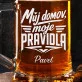 Půllitr Na Pivo Do Nového Bytu Dárek Pro Muže: Domácí Manifest Půllitr Na Pivo Do Nového Bytu Dárek Pro Muže: Domácí Manifest