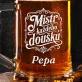 Půllitr Na Pivo K 40 Narozeninám Dárek Pro Muže: Retro Whisky Štítek