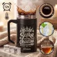 Termohrnek S Uchem 400 Ml Pro Manželku Dárek K Výročí Svatby Pro Ženu: Šéfka Mého Chaosu