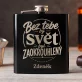 Placatka S Gravírováním Pro Učitele Matematiky Dárek Pro Muže: Bez Tebe By Svět Byl Placatka S Gravírováním Pro Učitele Matematiky Dárek Pro Muže: Bez Tebe By Svět Byl