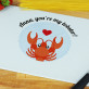 You`re my lobster! - Skleněné prkénko