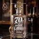 Karafa Na Vodku S Gravírováním K 70 Dárek Pro 70Letou Ženu : 70 A Pořád Krásná