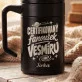 Termohrnek S Uchem 400 Ml Pro Fanouška Vesmíru Dárek Pro Muže: Certifikovaný Fanoušek