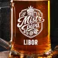Půllitr Na Pivo Pro Tatínka Dárek Ke Dni Otců Pro Muže: Retro Pivní Odznak