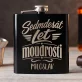 Placatka S Gravírováním K 70 Dárek Pro 70Letého Muže : Sedmdesát Let Moudrosti Placatka S Gravírováním K 70 Dárek Pro 70Letého Muže : Sedmdesát Let Moudrosti