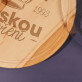 S láskou k vaření - Servírovací prkénko se skleněným poklopem