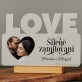 Šíleně zamilovaní - Tisk na akrylovém skle LOVE