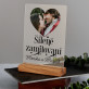 Šíleně zamilovaní - Tisk na akrylovém skle se stojanem