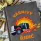 Vášnivý řidič - Zápisník A5 s potiskem