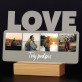 Fotografie a podpis - Tisk na akrylovém skle LOVE