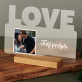 fotografie podpis - Tisk na akrylovém skle LOVE
