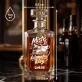 Personalizovaná Karafa Na Whisky Pro Řidiče Kamionu Dárek Pro Muže: Mistr Kilometrů A Kávy