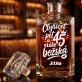 Personalizovaná Karafa Na Whisky K 45 Narozeninám Dárek Pro 45Letou Ženu : Čtyřicet Pět A Stále Personalizovaná Karafa Na Whisky K 45 Narozeninám Dárek Pro 45Letou Ženu : Čtyřicet Pět A Stále