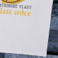 Zlaté srdce - Tričko pánské s potiskem