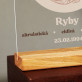 Znamení - Ryby - Tisk na akrylovém skle se stojanem