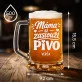 Půllitr Na Pivo Pro Maminku Ke Dni Matek Dárek Pro Maminku Ženu: Veselá Pivní Máma Půllitr Na Pivo Pro Maminku Ke Dni Matek Dárek Pro Maminku Ženu: Veselá Pivní Máma